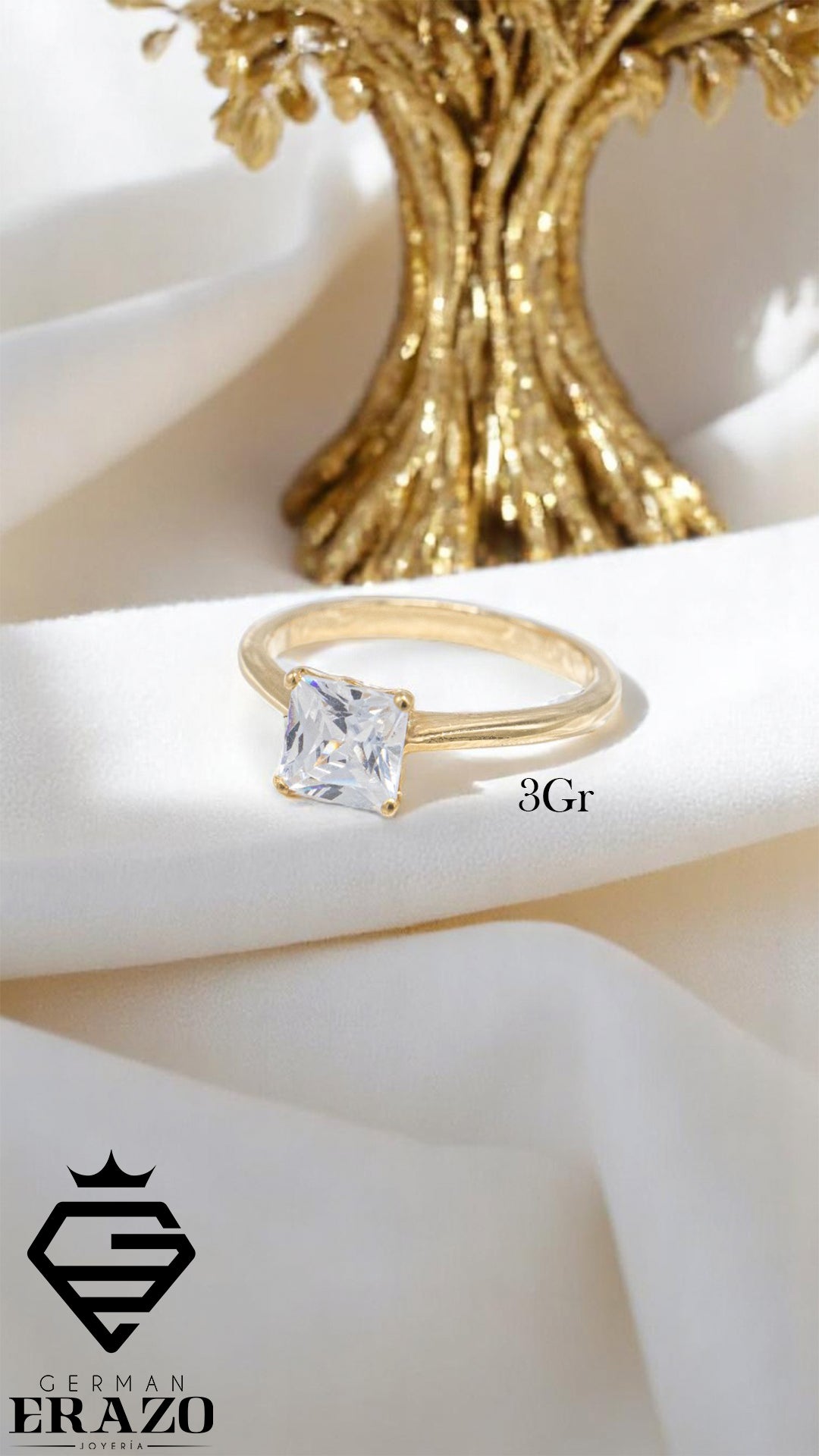 ANILLO CIRCON BLANCO