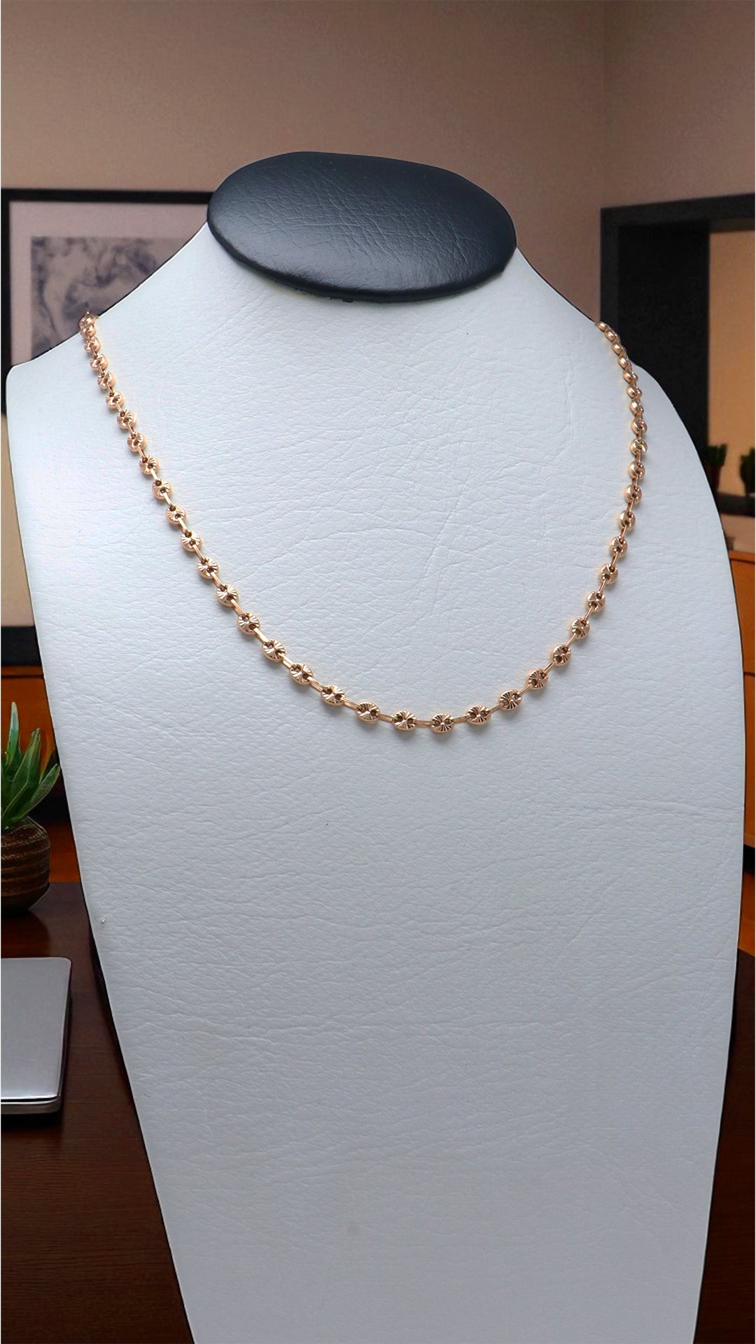 CADENA GUCCI DIAMANTADA