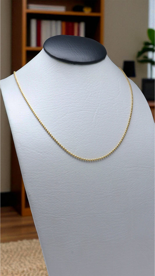 CADENA MILITAR BOLA DIAMANTADA