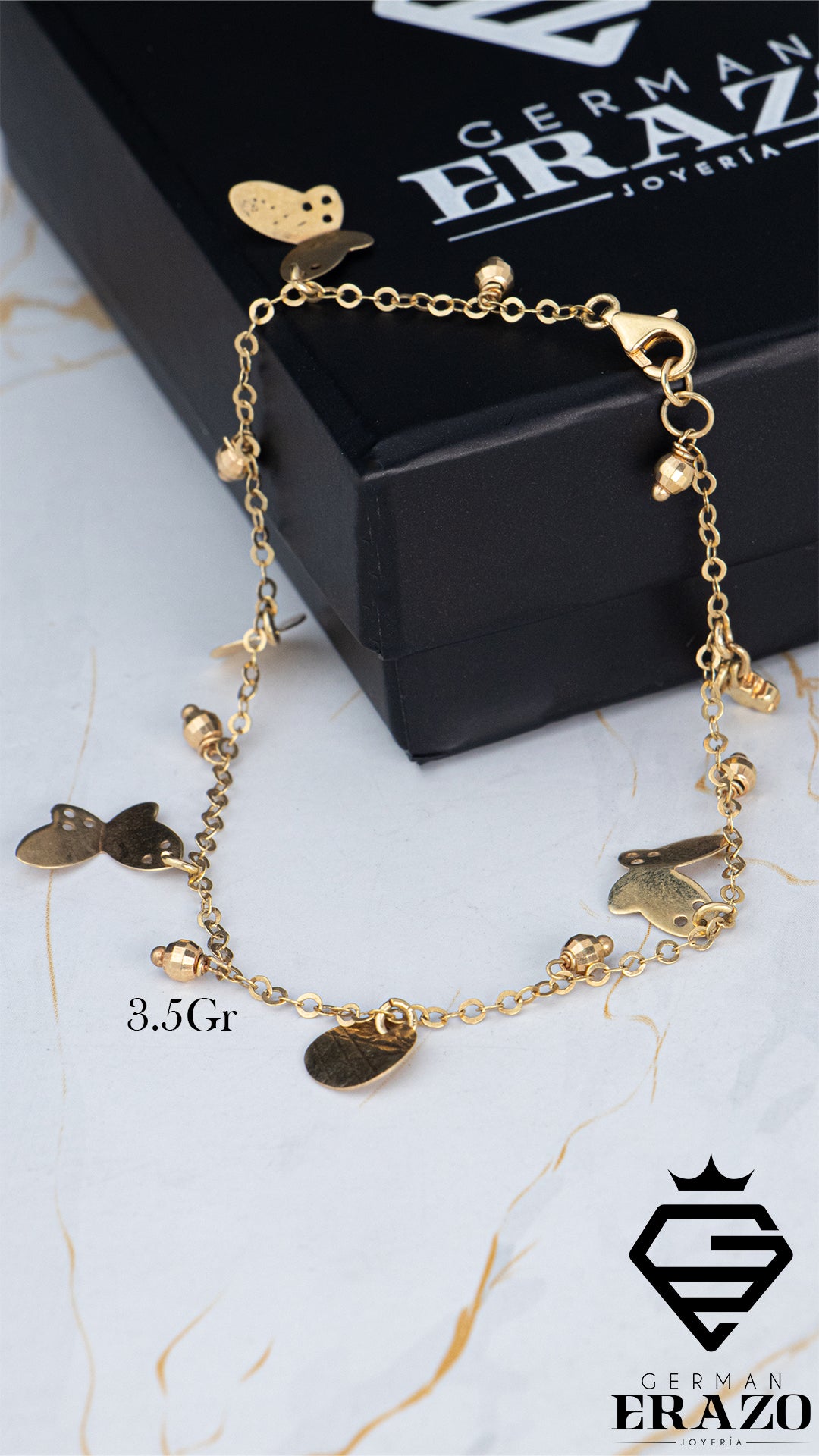 PULSERA MARIPOSA