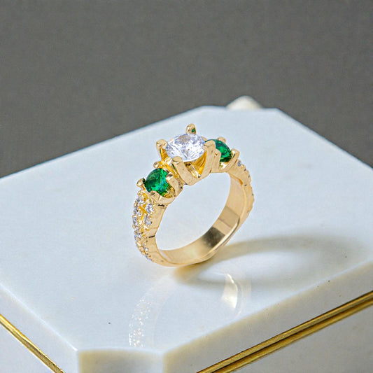 ANILLO PIEDRAS / 6,1GR