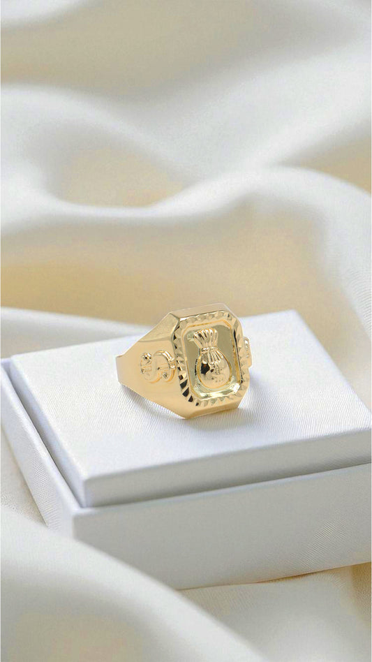 ANILLO BOLSA DE DINERO / 4,45GR