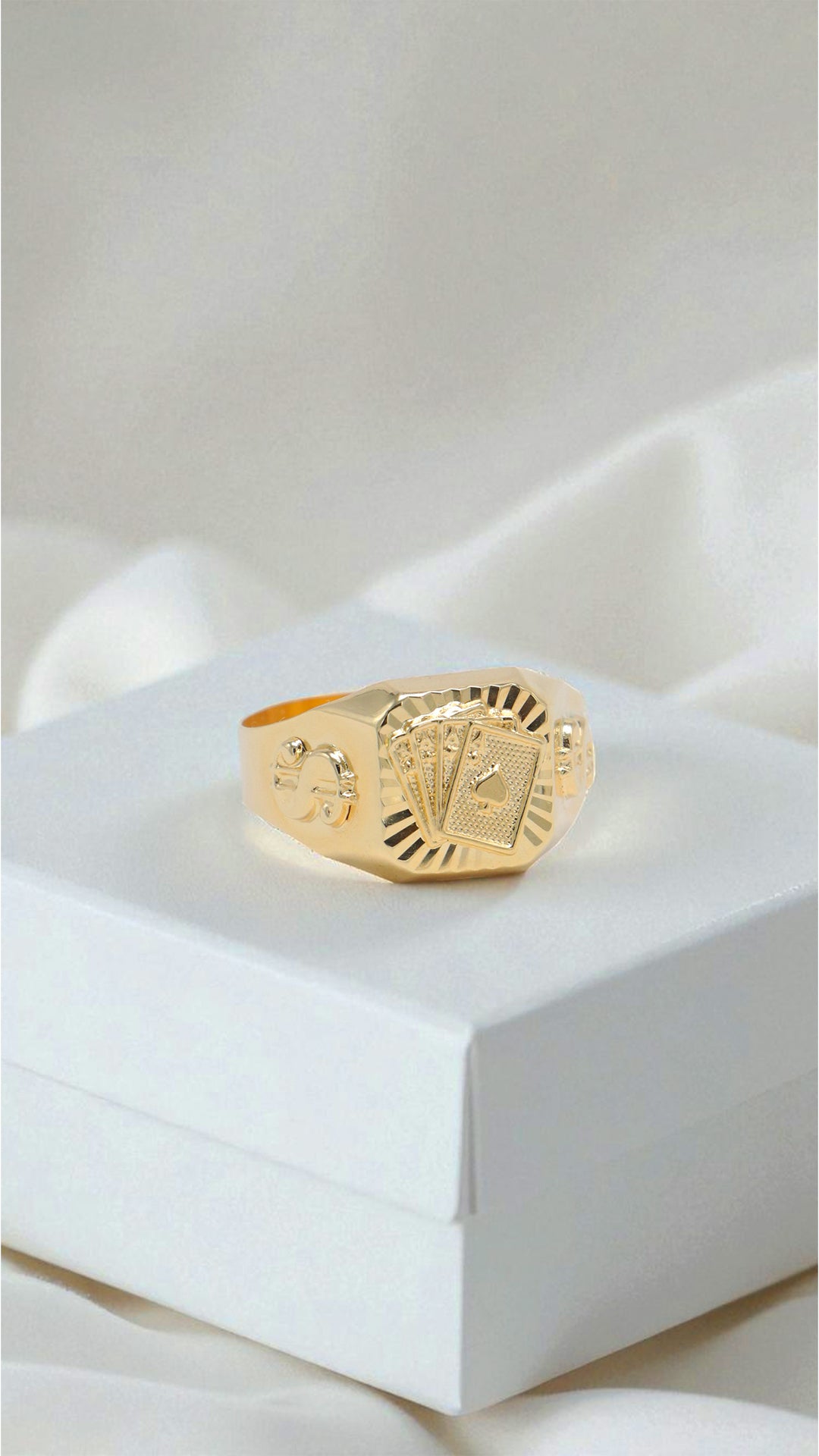 ANILLO CARTAS / 3,7GR