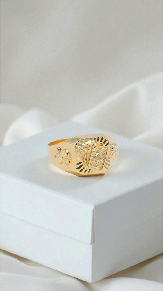 ANILLO CARTAS / 3,7GR