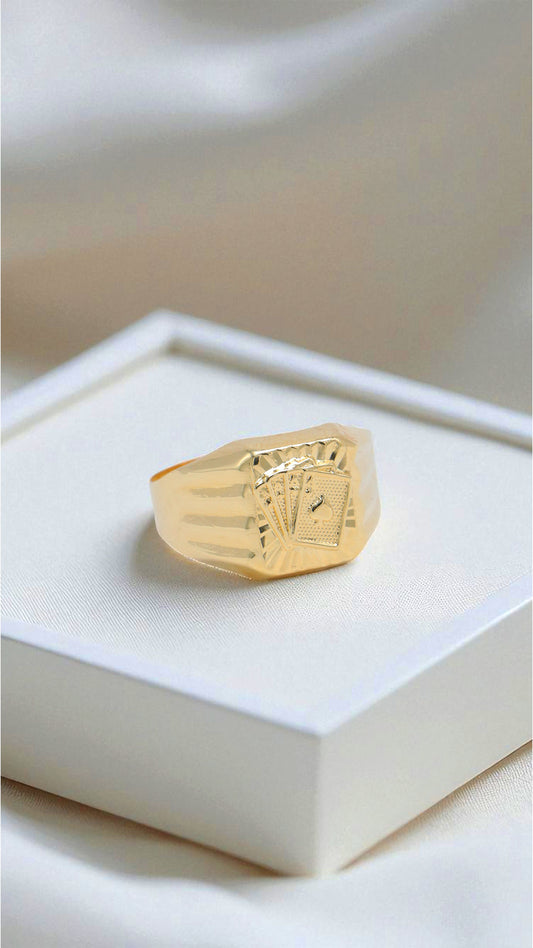 ANILLO CARTAS / 3,7 GR