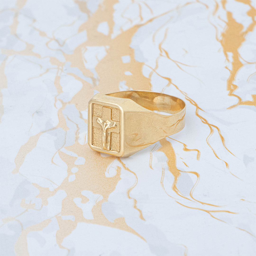 ANILLO CRISTO CRUZ