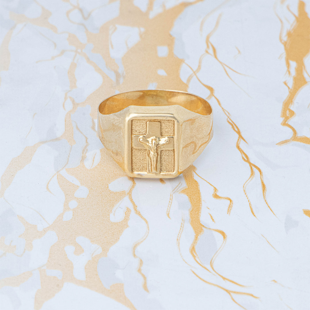 ANILLO CRISTO CRUZ