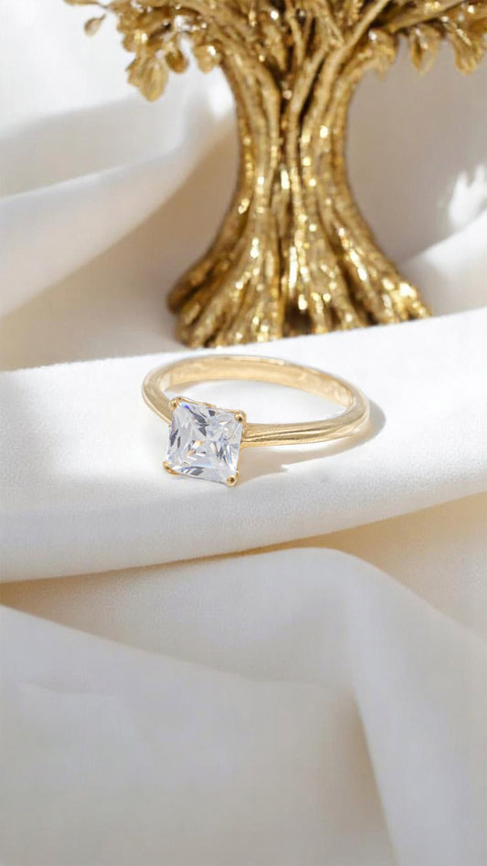 ANILLO CIRCON BLANCO / 3GR