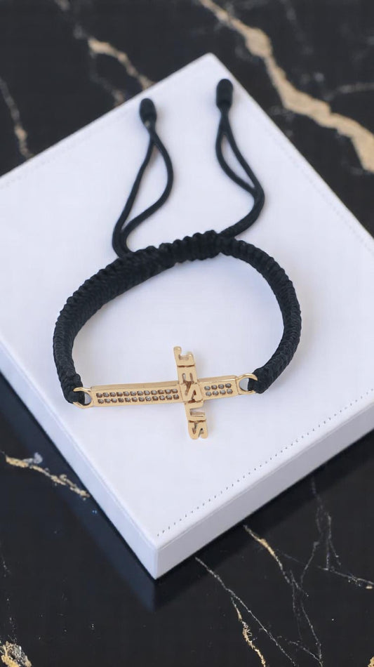 PULSERA TEJIDA JESUS