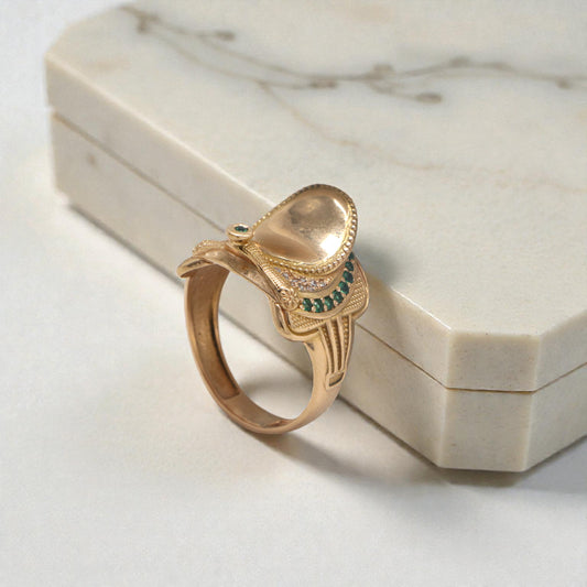 ANILLO SILLA DE CABALLO / 11,2GR