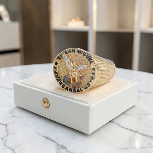 ANILLO SAN MIGUEL ARCANGERL / 7,1 GR